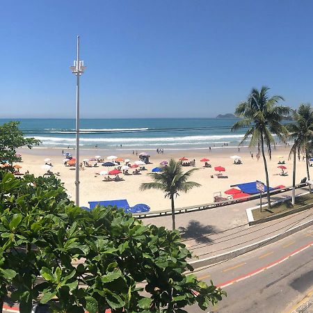 Apto Enorme Pe Na Areia, Vista Linda C/ Academia E Sauna Guarujá Zewnętrze zdjęcie