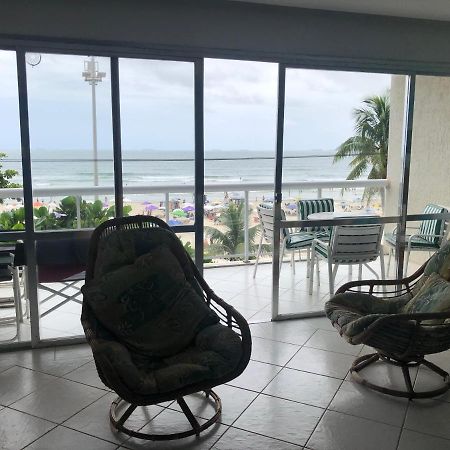 Apto Enorme Pe Na Areia, Vista Linda C/ Academia E Sauna Guarujá Zewnętrze zdjęcie